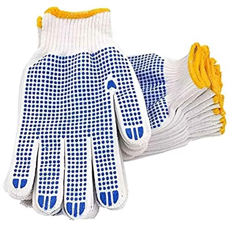 DOTTED COTTON GLOVES